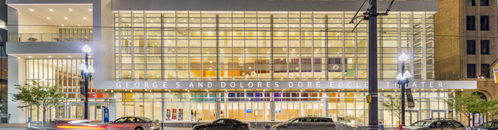 Eccles Theater wins another lighting award Eccles Theater wins another lighting award