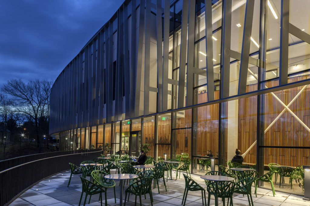 Cbbld Bridge For Laboratory Sciences Building Vassar College