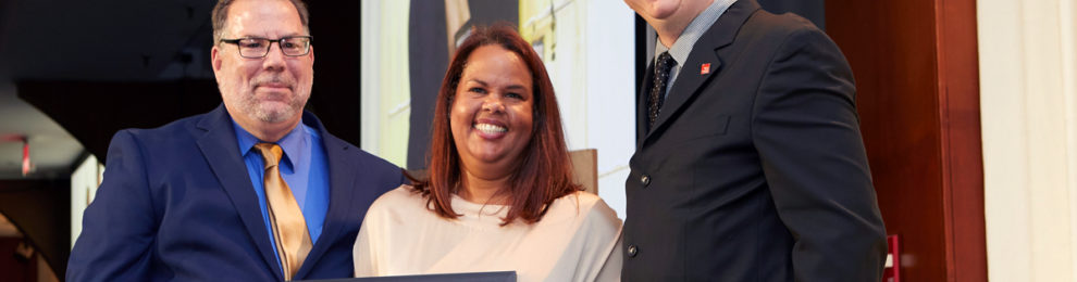 Nathalie Faubert receives IESNYC Section Service Award Nathalie Faubert receives IESNYC Section Service Award