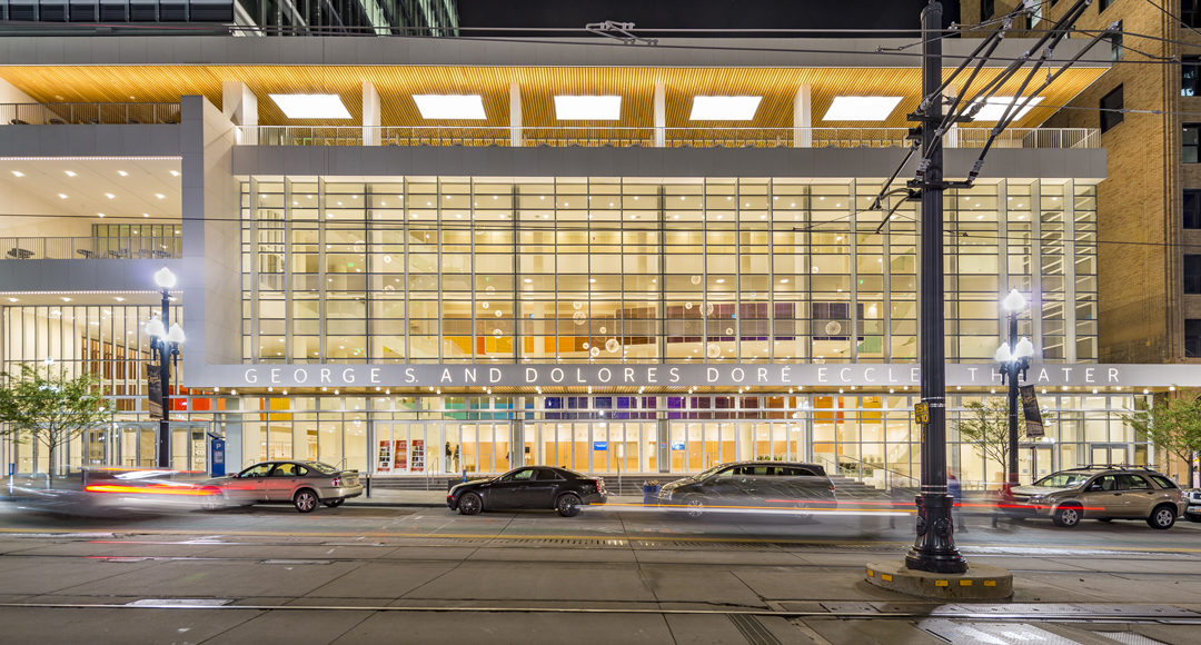 Eccles Theater wins another lighting award