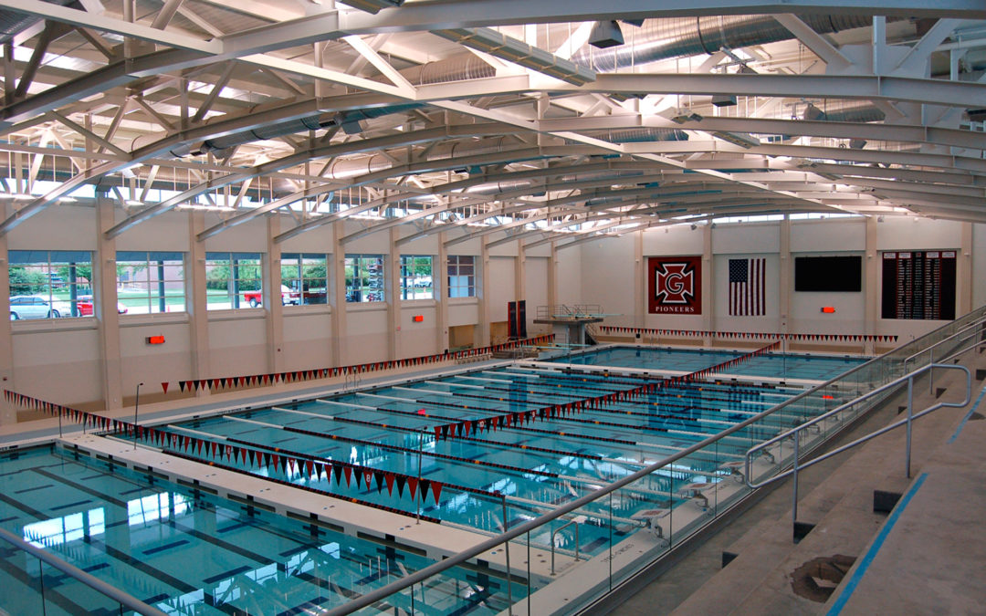 CHARLES BENSON BEAR ’39 ATHLETIC CENTER, GRINNELL COLLEGE – NATATORIUM AND FIELD HOUSE