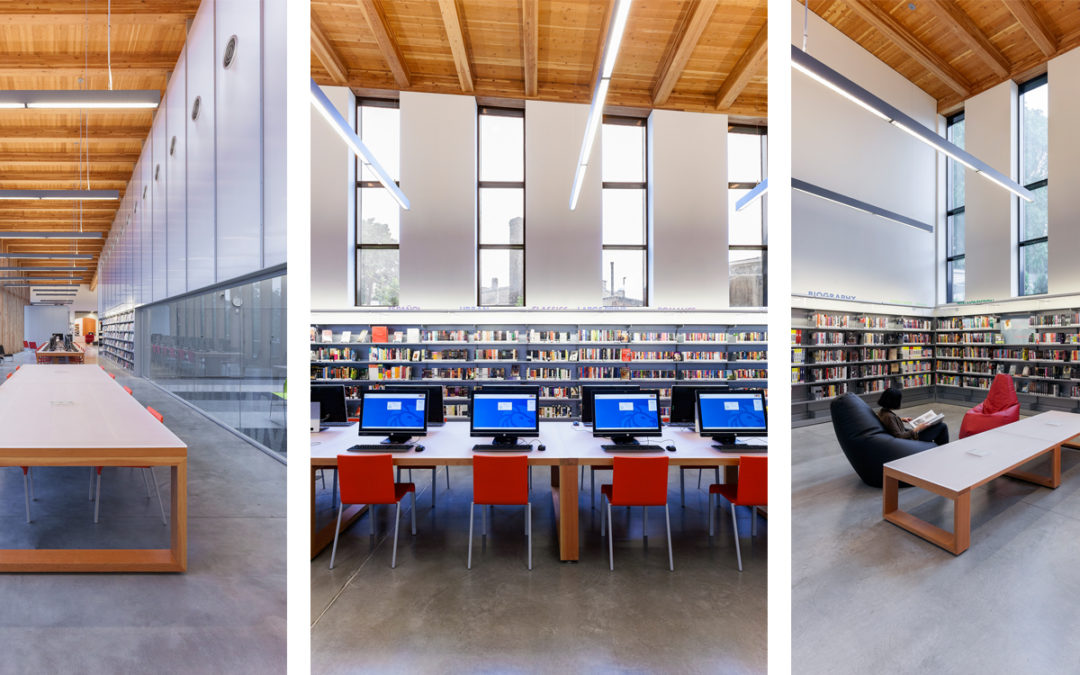Worldwide coverage of Stapleton Library’s lighting