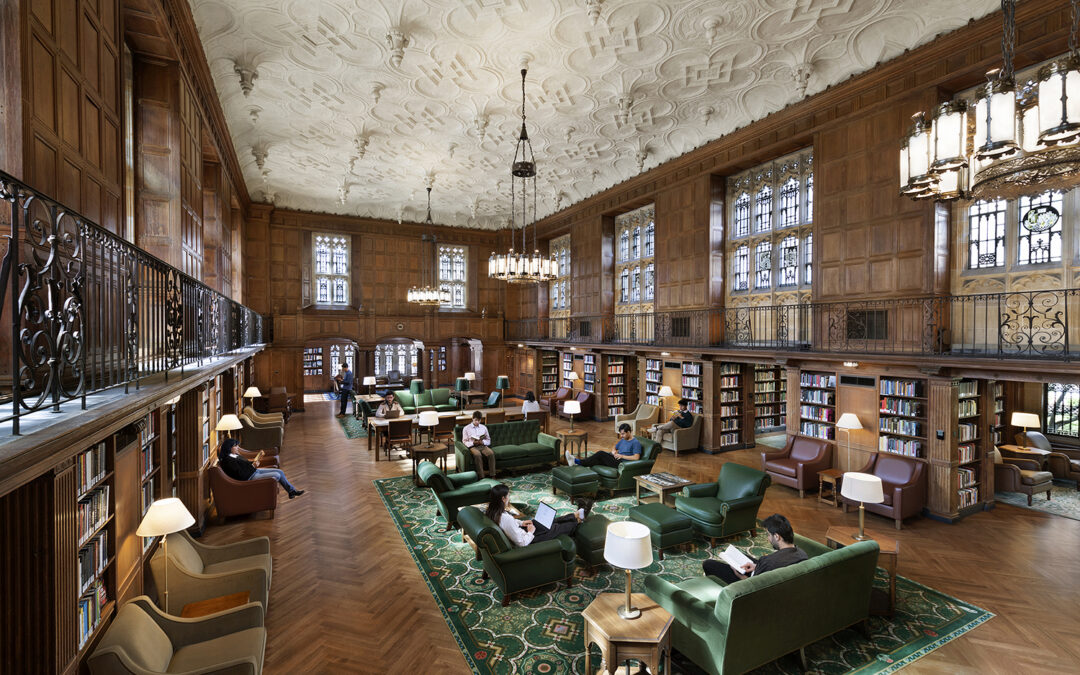 YALE STERLING MEMORIAL LIBRARY LINONIA & BROTHERS READING ROOM